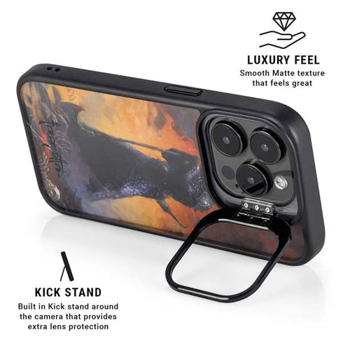 Death Dealer by Frazetta iPhone 16 Pro Kickstand Case